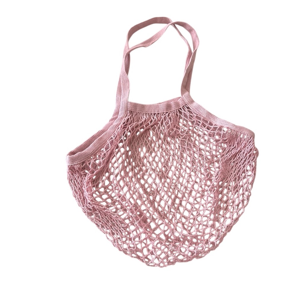 Covergirl Pink Mesh Tote Bag